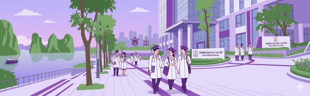 MBBS students at Hanoi Medical University, Vietnam